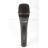 INVOTONE DM500 - Микрофон динамический кардиоидный 60…16000 Гц, -50 дБ, 600 Ом, выкл. 6 м кабель.