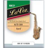 Трость для саксофона альт Rico RJC10HD La Voz (Hard)